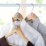 Yazierstyuor Easy Hook, 15Pcs Creative Mini Flocking Clothes Hanger Organizer