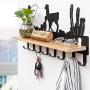 Yuybei Wall Hooks Decorative Wall Mounted Hanger Clothes Coat Hook Rack Hook with 8 Hooks Decorative Wall Hooks for Living Room Kitchen Bathroom for Kitchen Bathroom Hallway Hall Yuybei Wall Hooks Decorative Wall Mounted Hanger Clothes Coat Hook Rack Hook with 8 Hooks Decorative Wall Hooks for Living Room Kitchen Bathroom for Kitchen Bathroom Hallway Hall