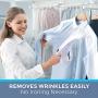PurSteam Garment Steamer For Clothes, Elite Powerful 7-1 Fabric Steamer For Home/Travel. Remove Wrinkles/Steam/Soften/Clean/Sanitize/Sterilize and Defrost with UltraFast-Heat Aluminum Heating Element