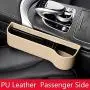 Lamoreco Car Seat Crevice Storage Boxes Cup Drink Holder Organizer Auto Stowing Large Capacity Storage Case Console Side Pocket with Organizer Seat Console Organizer Car Interior Accessories