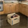 Bankers Boxes SmoothMove Classic Moving Boxes, Tape-Free Assembly, Easy Carry Handles, Medium, 18 x 15 x 14 Inches, (7717204)