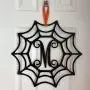 Monogram Spider Web Door Hanger - Halloween Door Hanger - Spiderweb Initial Wreath - Fall Door Hanger - Spider Web Wreath - Halloween Decor Monogram Spider Web Door Hanger - Halloween Door Hanger - Spiderweb Initial Wreath - Fall Door Hanger - Spider Web Wreath - Halloween Decor