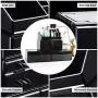 InnSweet Acrylic Cosmetic Organizer Beauty Storage Drawers, Large Makeup Storage Boxes Jewelry Display Cases with 7 Drawers, 4 Piece, Black InnSweet Acrylic Cosmetic Organizer Beauty Storage Drawers, Large Makeup Storage Boxes Jewelry Display Cases with 7 Drawers, 4 Piece, Black