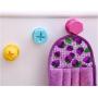 Bathroom Storage & Organisation Robe Hooks - 3Pcs Candy Color Mini Screw Bathroom Wall Hooks Racks Clothes Hanger Plastic Towel Robe Hook - 3X Mini Screw Wall HooksDetails Pictu