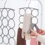 HJYPYJ Magic Hanger,Multifunction Magical Hangers,Home Tie Scarf Storage Hanger,Space-Saving Organizer Hangers, Reasonable Spacing/Gray / 5 pcs HJYPYJ Magic Hanger,Multifunction Magical Hangers,Home Tie Scarf Storage Hanger,Space-Saving Organizer Hangers, Reasonable Spacing/Gray / 5 pcs