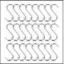 S Hooks Small, 24 Packs, Stainless Steel S Shaped Hooks for Hanging Pan/Pots/Clothes/Towels, S Shower Curtain Hooks for Hanging Plants Outdoors(Silver, 3.5''/9CM, Weight: 17g Each, Diameter: 4.2MM) S Hooks Small, 24 Packs, Stainless Steel S Shaped Hooks for Hanging Pan/Pots/Clothes/Towels, S Shower Curtain Hooks for Hanging Plants Outdoors(Silver, 3.5''/9CM, Weight: 17g Each, Diameter: 4.2MM)