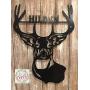 Metal Deer Last Name Door Hanger 18x24 inch ACM Metal Deer Wall Decor Antler Last Name Sign Deer Wall Decor Antler Decor Deer Decor Metal Sign For Garage Man Cave Last Name Sign QUICK SHIPPING