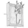LXYFMS Retro Clothing Store Display Rack Wall Hanger Side Hanger Clothes Hanger Crafts