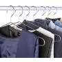 Jetdio 17.7& Stainless Steel Strong Metal Wire Hangers Clothes Hangers, Coat Hanger, Standard Suit Hangers, Ideal for Everyday Use, 30 Pack Jetdio 17.7& Stainless Steel Strong Metal Wire Hangers Clothes Hangers, Coat Hanger, Standard Suit Hangers, Ideal for Everyday Use, 30 Pack