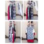 JJMG New Collapsible Innovative Folding Clothes Hanger, Practical, Save Spacer ? Magic Wardrobe Organizer, Easy to Use, Durable and Non-Slipping Foldable Hanger Pack of 2