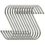 Hot Selling Stainless Steel Round S Shaped Hooks House Kitchen Pot Pan Hanger Clothes Storage Rack Tool 10Pcs/set