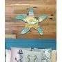 Beach Decor G.DeBrekht Starfish Scenic Sunrise Beach Coast Waves Wooden Door hanger/wall decor #8198531H
