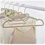 10pcs Random Color Non-Slip Ultra-Thin 360 Degree Swivel Flocked Adult Clothes Hangers with Heart Tie Bar Notched Shoulders for Garment 10pcs Random Color Non-Slip Ultra-Thin 360 Degree Swivel Flocked Adult Clothes Hangers with Heart Tie Bar Notched Shoulders for Garment