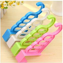 10pcs Random Color Multi-Function Home Accessories Clothes Hanger