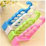 10pcs Random Color Multi-Function Home Accessories Clothes Hanger