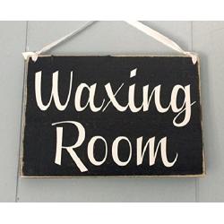 8x6 Waxing Room (Choose Color) Rustic Shabby Chic Custom Spa Do Not Disturb Welcome Wall Door Hanger Handmade Sign