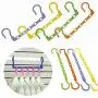10pcs 5-Hole Space Saving Plastic Clothes Hanger Hanging Organizer Windproof Multi-Port Hook Random Color 10pcs 5-Hole Space Saving Plastic Clothes Hanger Hanging Organizer Windproof Multi-Port Hook Random Color
