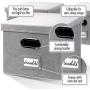 Beautiful File Boxes Organizer - Set of 2 Collapsible Linen File Organizers for Easy File Folder Storage - Store All Your Documents and File Folders in Style Beautiful File Boxes Organizer - Set of 2 Collapsible Linen File Organizers for Easy File Folder Storage - Store All Your Documents and File Folders in Style