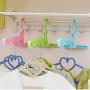 HJYPYJ Magic Hanger,Portable Magical Hangers,Durable PP Hanger,Space-Saving Organizer Hangers,5Kg Load Thick Design/Blue / 29x18cm