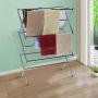Clothes Drying Rack - Folding Laundry Dryer Hanger Compact Storage Indoor Outdoor - Stainless Steel Clothes Rack Heavy Duty Cloth Drying Stand Clothes Drying Rack - Folding Laundry Dryer Hanger Compact Storage Indoor Outdoor - Stainless Steel Clothes Rack Heavy Duty Cloth Drying Stand