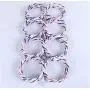 28 Holes Foldable Scarf Hanger Multi Scarves Display Hang Ties Belt Organize Circle Storage Holder Clothes Hanger 5pcs Random Color