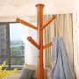 Xinxin Xin Coat Racks Clothes Stand Hangers Solid Wood Floorstanding Can Rotate Stable and Durable,Clothes Tree