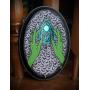 Witchy Hands with Ouija Inspired Planchette Hand Made 3 Hook Jewelry Key Hanger Organizer