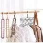 Magic Space Saving Clothes Hangers Multifunction Nine-Hole Hanger for Home Travel Outdoor Closet Clothes Stand Magic Space Saving Clothes Hangers Multifunction Nine-Hole Hanger for Home Travel Outdoor Closet Clothes Stand
