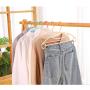 HJYPYJ Magic Hanger,Non-Slip Multifunctional Hangers,Curved Not Wrinkled Not Easily Deformed Space-Saving Organizer Hangers,Random Color Hook Design on Both Sides/Random Color / 40x17cm