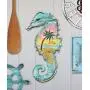 G.DeBrekht Coastal Scenic Seahorse Rustic Wooden Door hanger / wall decor#8198517H