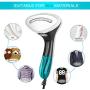 SHINE HAI Garment Steamer, Portable Handheld Fabric Steamer Fast Heat-up 1500W Powerful Garment Clothes Steamer with High Capacity for Home and Travel