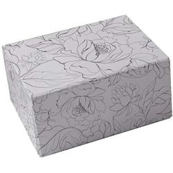 Snap-N-Store Storage Boxes 3-Piece Set, Small/Medium/Large, Hand Drawn Floral (SNS03327)