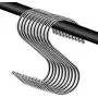 Kaariss Premium 10-Pack Stainless Steel Round S Shaped Hooks Kaariss Premium 10-Pack Stainless Steel Round S Shaped Hooks