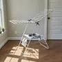 Hamilton Beach 83120 Foldable Clothes, Indoor A- A-Frame Drying Rack, White