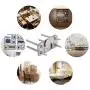 Furniture Flush Mount Bracket- Headboard Wall mount Hardware- Large Picture Hangers- Heavy Duty photo Frame Hook- Stainless Steel Interlocking Z Clips for Large Picture Display Art Gallery (2 Sets )