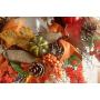 Fall wreath, Autumn harvest wreath for front door, fall door hanger, extra large wreath 24 inch