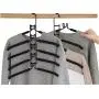 ZJW Multi Layer Hangers, Multi Function Hangers for Wardrobes Space Saving All Kinds of Clothes