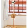 MOJ-YJ Standing Coat Rack Tree Stylish Wooden Hat Coat Rail Stand Rack Clothes Jacket Umbrella Storage Hanger Organiser 175CM