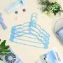 SONGMICS 50-Pack Clothing Hangers, Durable and Slim, Space Saving, Strong Heavy-Duty Plastic, Notched, Standard Tubular Hangers for Coats, Adults, 16.3 Inches Long, Light Blue UCRP03IN50 SONGMICS 50-Pack Clothing Hangers, Durable and Slim, Space Saving, Strong Heavy-Duty Plastic, Notched, Standard Tubular Hangers for Coats, Adults, 16.3 Inches Long, Light Blue UCRP03IN50