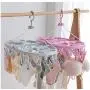2pcs Random Color Foldable Round Clothes Hanger Rack Socks Clips Suitable for Travel and Home use. Home Travel, Home, etc Laundry 2pcs Random Color Foldable Round Clothes Hanger Rack Socks Clips Suitable for Travel and Home use. Home Travel, Home, etc Laundry