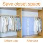 Clothes Hanger Connector Hooks Kit, 8pcs Heavy Duty Cascading Clothing Hangers Hook & 12pcs Nonslip Silicone Pants Hanger Clips, For Outfits Organization, Suite Storage, Saving Closet Rod Space & Time