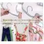 iSuperb Pack of 10 Folding Clothes Hangers Travel Portable Drying Rack iSuperb Pack of 10 Folding Clothes Hangers Travel Portable Drying Rack