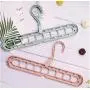 10pcs Random Color Multi-Port Support Circle Clothes Hanger, Clothes Drying Racks Multifunction Plastic Scarf Clothes Hanger Hangers 10pcs Random Color Multi-Port Support Circle Clothes Hanger, Clothes Drying Racks Multifunction Plastic Scarf Clothes Hanger Hangers