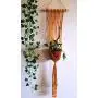 Macrame boho wall Plant Hanger for indoor and patio, knotted wall plant hanger flower pot holder,macrame pod-40 L"x7W" Macrame boho wall Plant Hanger for indoor and patio, knotted wall plant hanger flower pot holder,macrame pod-40 L"x7W"