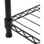 Finnhomy Heavy Duty Wire Shelving Garment Rack for Closet Organizer Portable Clothes Wardrobe Storage with Adjustable Shelves and Hangers,Thicken Steel Tube,Black Finnhomy Heavy Duty Wire Shelving Garment Rack for Closet Organizer Portable Clothes Wardrobe Storage with Adjustable Shelves and Hangers,Thicken Steel Tube,Black