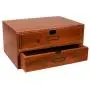 Juvale Small Wood Desktop Organizer Storage Boxes with Drawers, French Design Juvale Small Wood Desktop Organizer Storage Boxes with Drawers, French Design