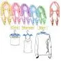 YOUOWO Travel Hangers with Clips Portable Folding Clothes Hangers 12 pcs with 24 pcs Hanger Clips for Scarves Suits Trousers Pants Shirts Socks Underwear Travel Home Foldable Clothes Drying Rack YOUOWO Travel Hangers with Clips Portable Folding Clothes Hangers 12 pcs with 24 pcs Hanger Clips for Scarves Suits Trousers Pants Shirts Socks Underwear Travel Home Foldable Clothes Drying Rack