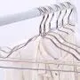 wudidianzi Wire Hangers Stainless Steel Strong Heavy Duty Metal Clothes Hangers Coat Anti-Skid Hanger