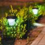 GOFORWILD Shepherd Hook 2 Pack Black, 33 inches Tall, Made of Premium Metal for Bird Feeder Hanger, Garden Decor, Plant Hanger, Lantern Hook, Solar Light Hanging, 7011