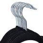 Good concept 100Pcs Hangers Hook Velvet Clothes Suit/Shirt/ Pants Non Slip Storage Organize Good concept 100Pcs Hangers Hook Velvet Clothes Suit/Shirt/ Pants Non Slip Storage Organize